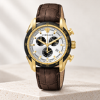 Versace V-Ray Chronograph Men's Watch – White 44 mm – VE2I00221 studio product view – VE2I00221