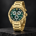 Versace V-Ray Chronograph Men's Watch – Green 44 mm – VE2I00621 dark luxury view – VE2I00621