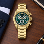 Versace V-Ray Chronograph Men's Watch – Green 44 mm – VE2I00621 lifestyle view – VE2I00621