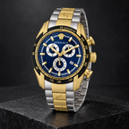 Versace V-Ray Chronograph Men's Watch – Blue 44 mm – VE2I01021 dark luxury view – VE2I01021
