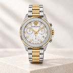 Versace Greca Action Chronograph Men's Watch – White 45 mm – VE3J00522 studio product view – VE3J00522