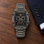 Versace Dominus Chronograph Men's Watch – Black 42 x 49.5 mm – VE6H00623 lifestyle view – VE6H00623