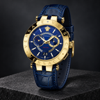 Versace V-Race Men's Watch – Blue 46 mm – VEBV00219 dark luxury view – VEBV00219
