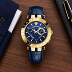 Versace V-Race Men's Watch – Blue 46 mm – VEBV00219 lifestyle view – VEBV00219