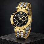 Versace V-Race Men's Watch – Black 46 mm – VEBV00519 dark luxury view – VEBV00519