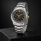 Versace Chrono Classic Men's Watch – Black 44 mm – VEV700419 dark luxury view – VEV700419
