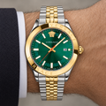 Versace Hellenyium Men's Watch – Green 42 mm – VEVK00620 on wrist – VEVK00620