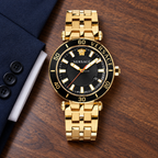 Versace Greca Sport Men's Watch – Black 43 mm – VEZ300721 lifestyle view – VEZ300721