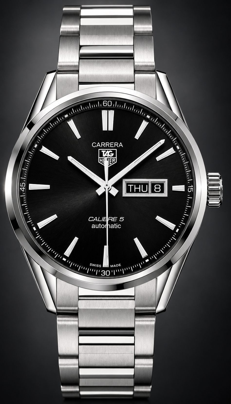 TAG Heuer Carrera Calibre 5 Day-Date Automatic 41mm WAR201A.BA0723