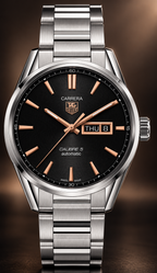 TAG Heuer Carrera Calibre 5 Day-Date Automatic 41mm WAR201C.BA0723