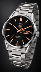TAG Heuer Carrera Calibre 5 Day-Date Automatic 41mm WAR201C.BA0723