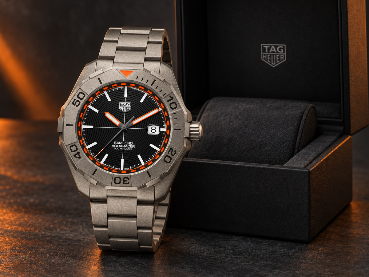 TAG Heuer Aquaracer Bamford WAY208F.BF0638 with presentation box