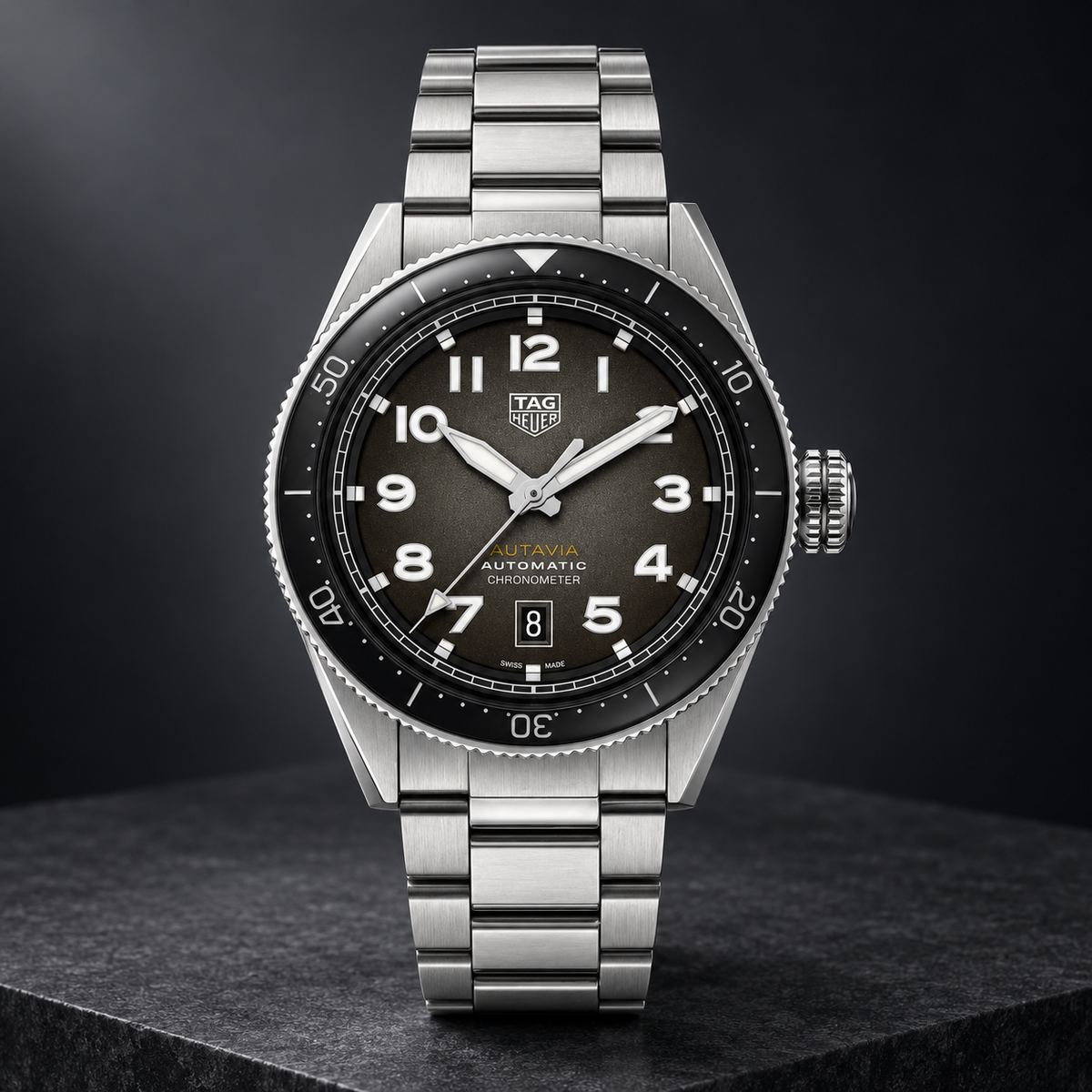 TAG Heuer Autavia Calibre 5 COSC Automatic 42mm WBE5114.EB0173