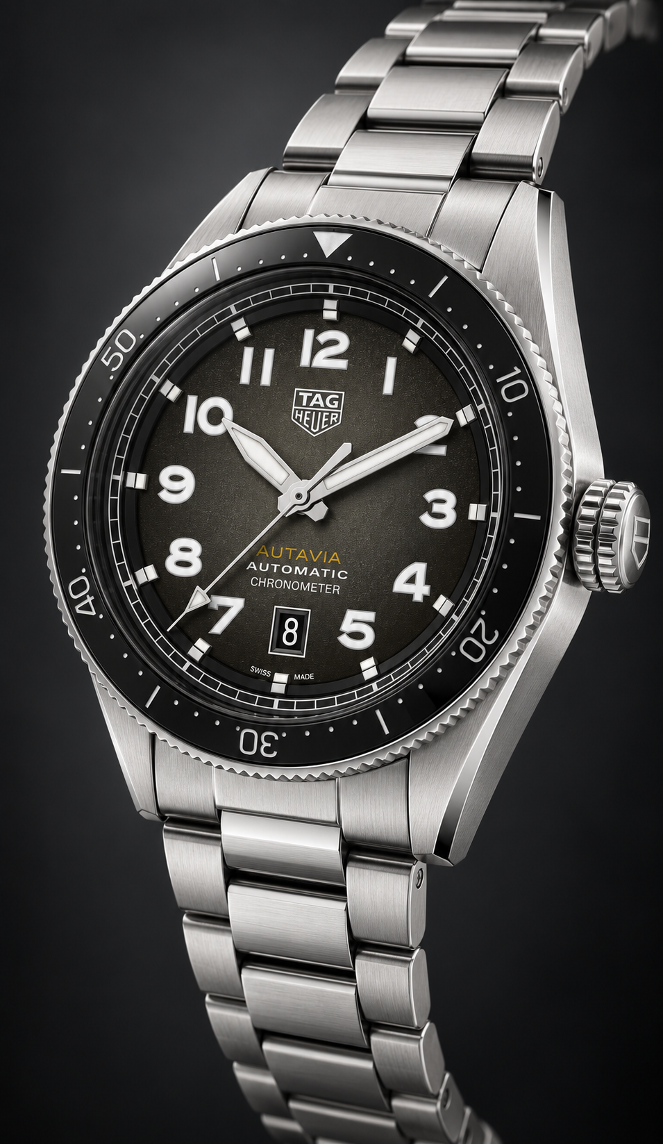 TAG Heuer Autavia Calibre 5 COSC Automatic 42mm WBE5114.EB0173