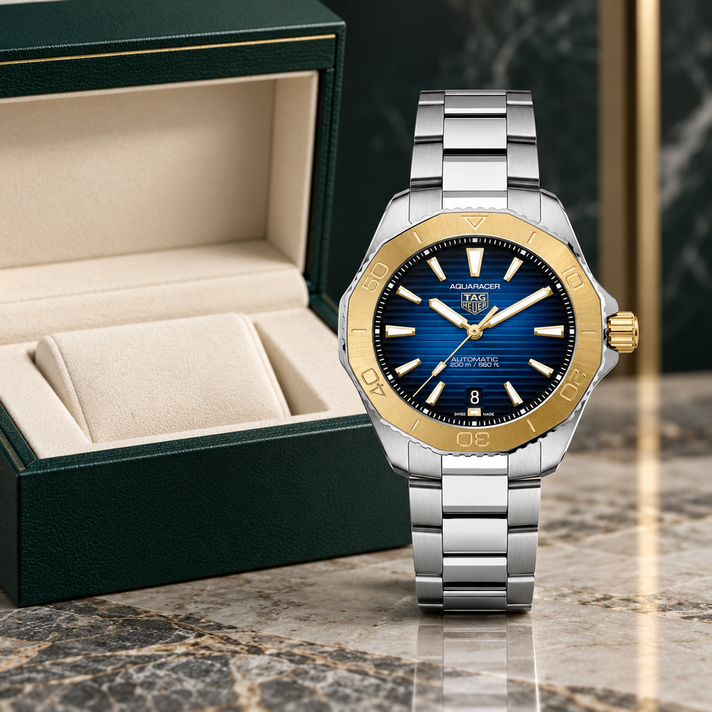 TAG Heuer Aquaracer Professional 200 Two-Tone Automatic 40mm WBP2150.BA0627