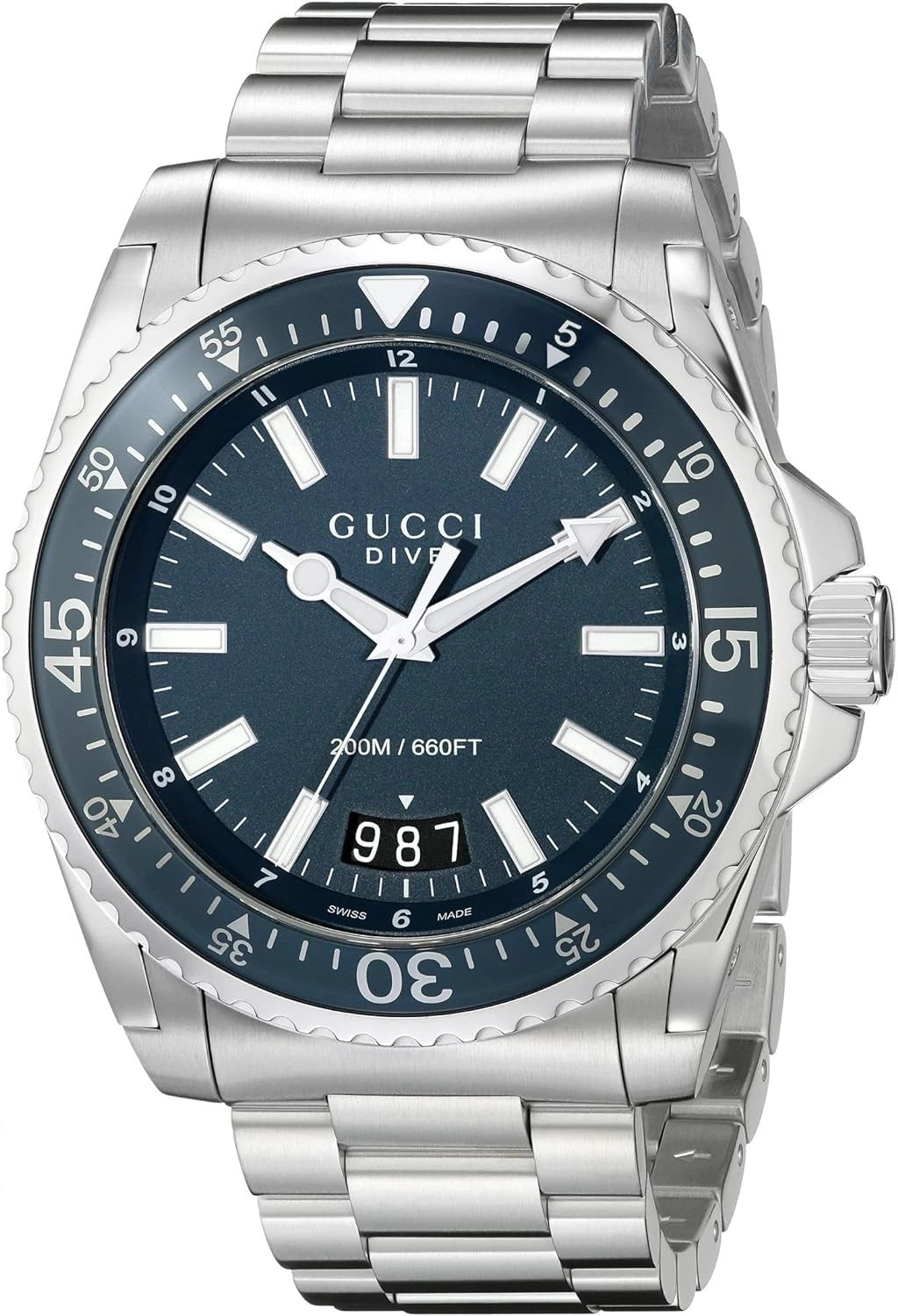 Gucci Dive XL YA136203 bracelet detail