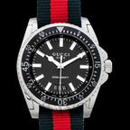 Gucci Dive XL 45mm Web Strap Men's Watch YA136206 product view 4