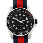 Gucci Dive XL 45mm Blue Red NATO Men's Watch YA136210 product view 1